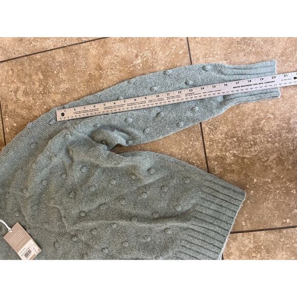 NWT Everlane The Alpaca Pom-Pom Turtleneck Sweater Size Small Wool - Picture 14 of 14